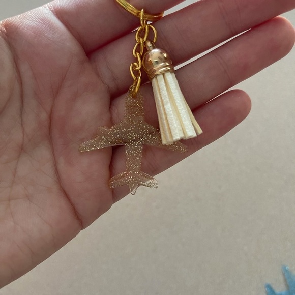 Handmade Airplane Keychain - Picture 5 of 8